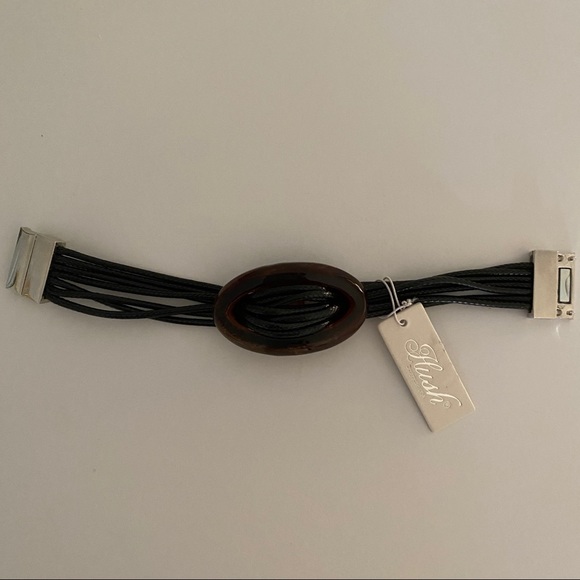 NWT Faux Leather Strand Bracelet - Picture 2 of 5